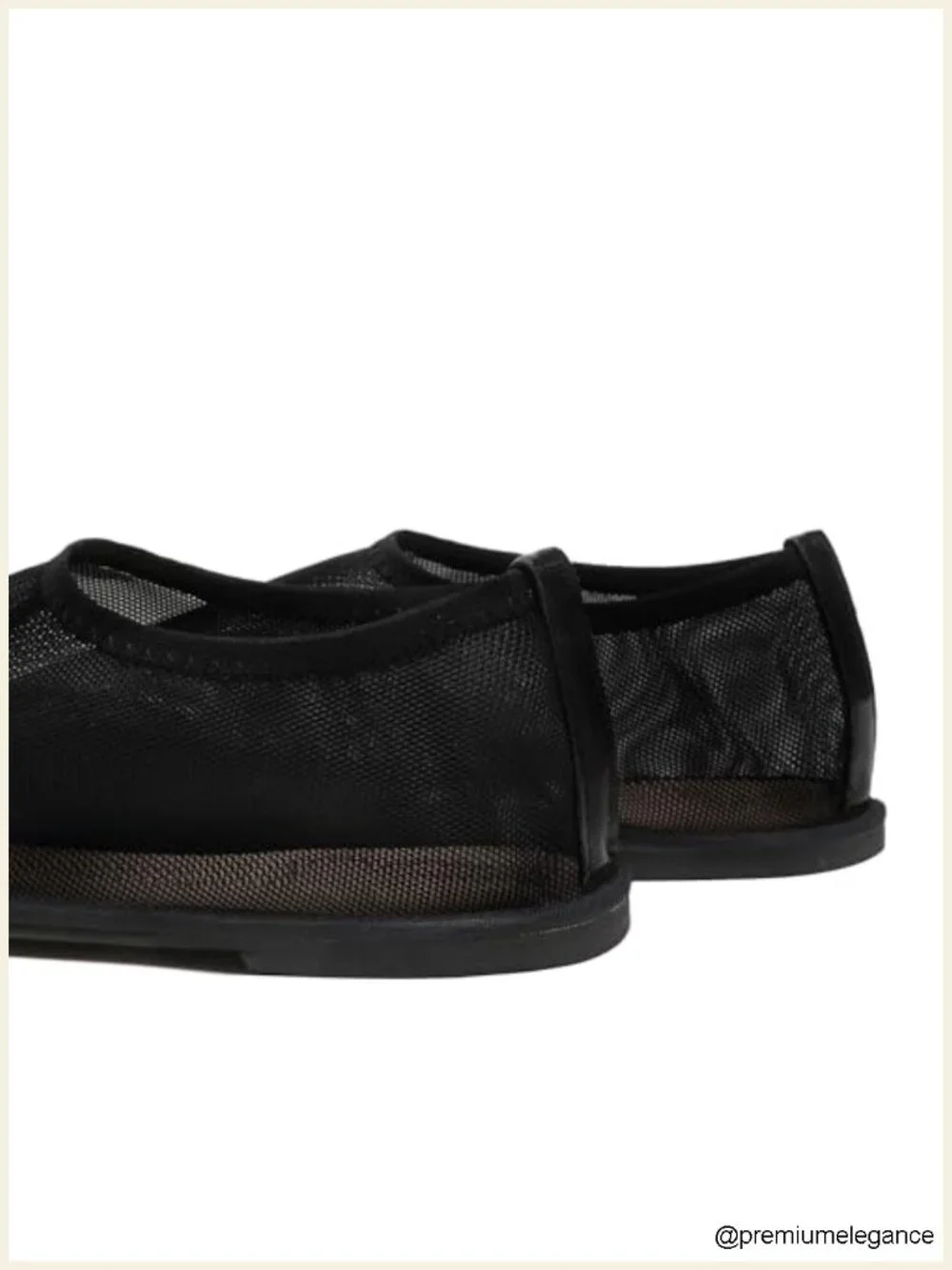 Mesh Sock Ballet Flats for Women Nylon Tulle Slip on Mary Jane Flats